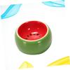 Hamster Food Bowl for Small Pets, Ceramic Bowl, Fruit Design view 2