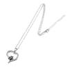 FRCOLOR Pet Necklace with Heart and Paw Pendant for Dogs and Cats view 1