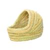 DOITOOL Woven Straw Hamster House, Pet Nest for Sleeping and Playing view 1