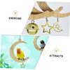 DOITOOL Durable Bird Swing for Parrots view 2