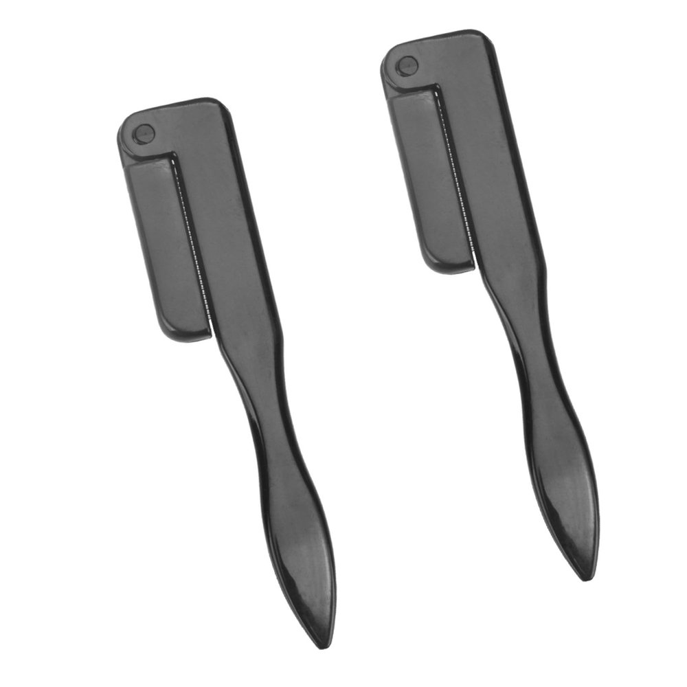 Folding Stainless Steel Eyelash and Eyebrow Combs