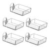 DOITOOL 5-Piece Acrylic Feeding Tray for Aquarium view 1