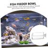 DOITOOL 5-Piece Acrylic Feeding Tray for Aquarium view 2