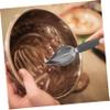 4-Piece Stainless Steel and PP Chocolate Dipping Spoons view 2