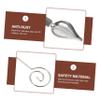 4-Piece Stainless Steel and PP Chocolate Dipping Spoons view 4