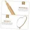 DOITOOL Heart-Shaped Stainless Steel Mirror for Eyelash Extensions, Portable and Easy to Clean view 4