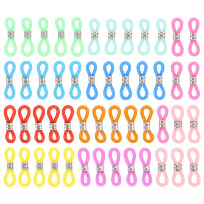 Gadpiparty 50-Pack Silicone Glasses Holders, Non-Slip for Everyday Use and Work
