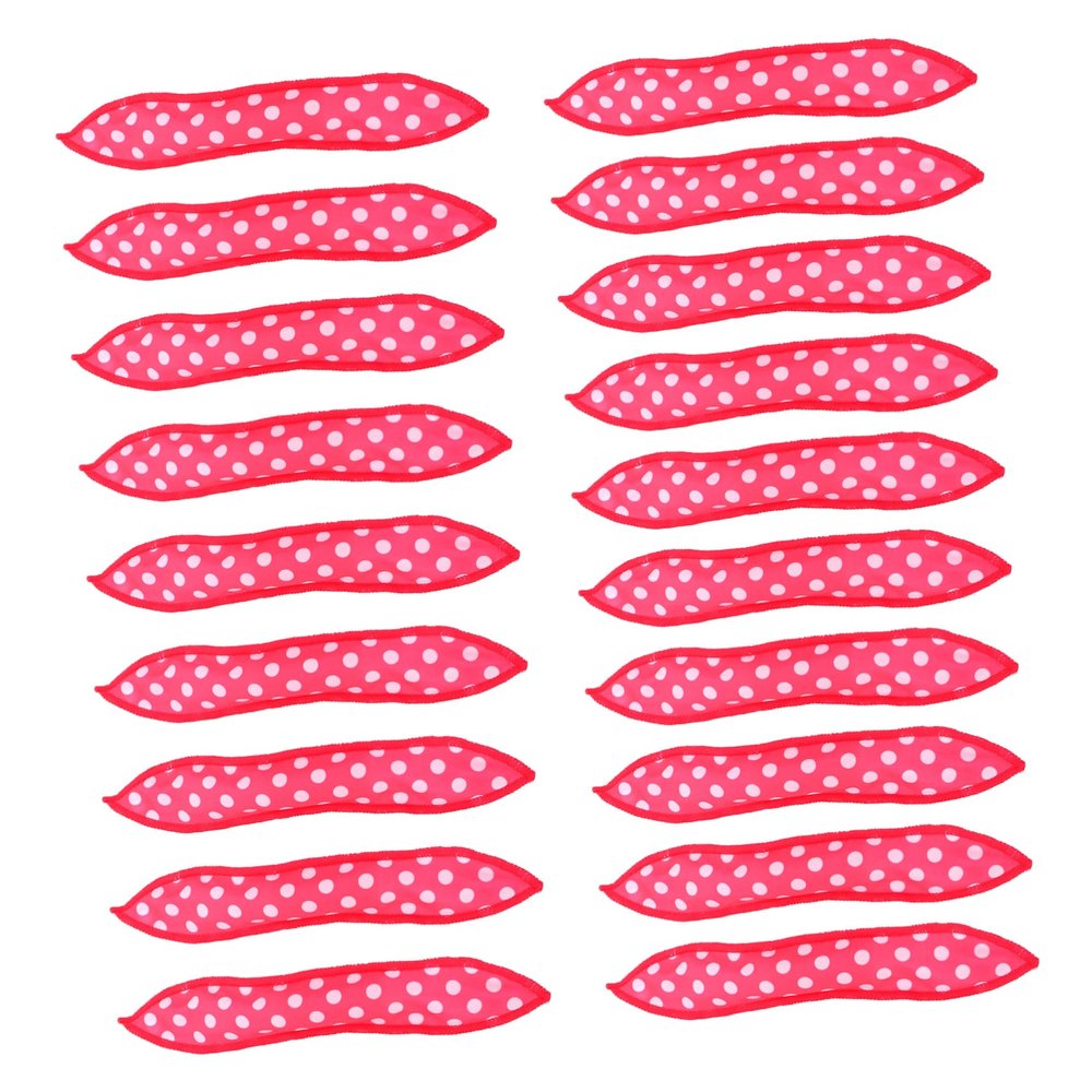 19-Piece Sponge Hair Rollers for Heatless Curls