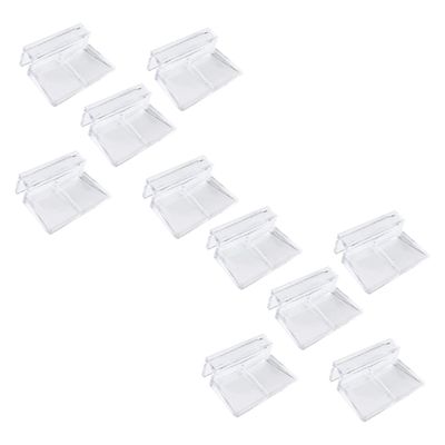DOITOOL Transparent Fish Tank Cover Supports for Aquariums, Turtle Tanks, and Glass Containers