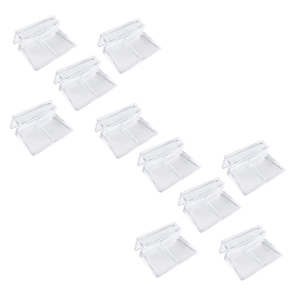 DOITOOL Transparent Fish Tank Cover Supports for Aquariums, Turtle Tanks, and Glass Containers