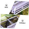 DOITOOL Transparent Fish Tank Cover Supports for Aquariums, Turtle Tanks, and Glass Containers view 4