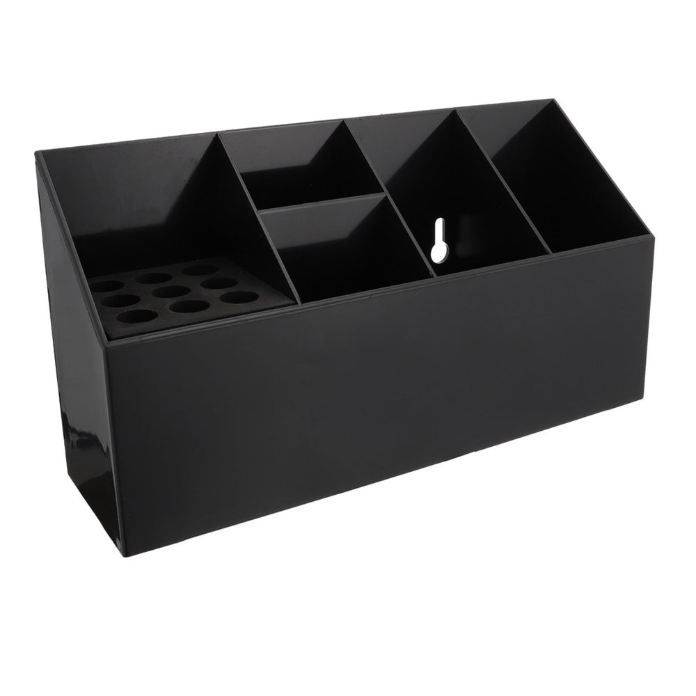 Scissor Holder Box for Hairdressing Tools, 1 Compartment, Black ABS