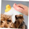 DOITOOL Dog Bath Brush with Shampoo Holder view 2