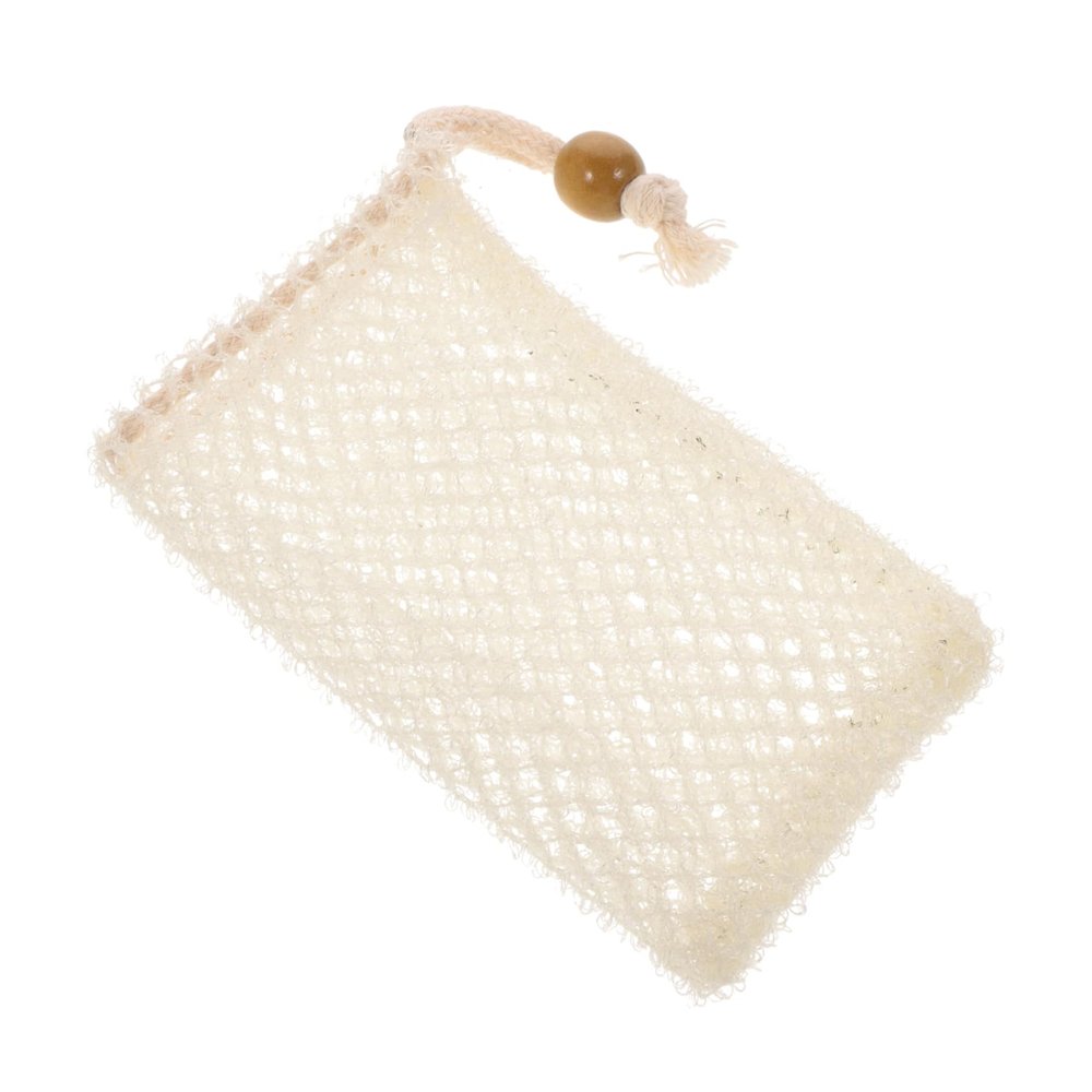 DOITOOL Nylon Exfoliating Soap Pouch with Drawstring, Random Color