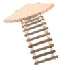 DOITOOL Hamster Wooden Ladder Platform, 1 Set, Beige view 1