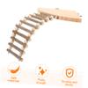 DOITOOL Hamster Wooden Ladder Platform, 1 Set, Beige view 3