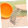 DOITOOL Hamster Wooden Ladder Platform, 1 Set, Beige view 4