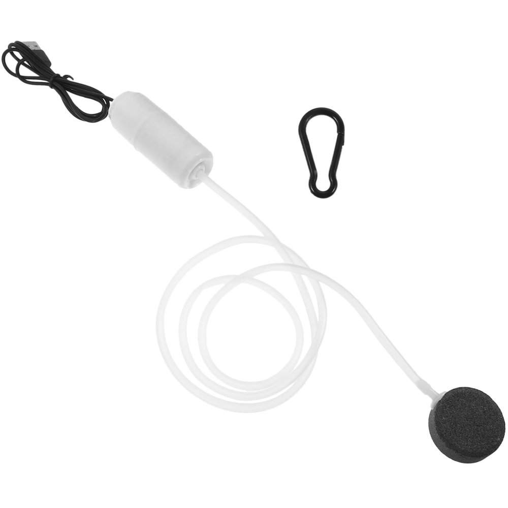 DOITOOL Aquarium Air Pump for Oxygenation, Small Portable USB Air Pump with Bubble Function, Quiet, for Aquariums