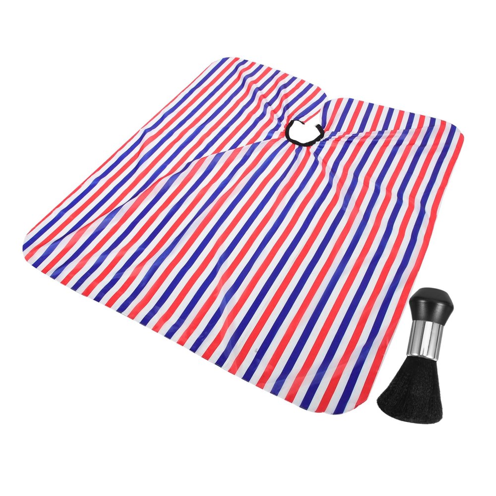 DOITOOL 1-Piece Haircut Cape for Adults with Neck Duster Brush