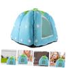 DOITOOL Blue Small Fabric Hamster House for Rats and Hamsters view 4