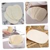 CAXUSD Natural Luffa Sponge, 10-Pack, White, 12 x 8 cm, for Kitchen view 2