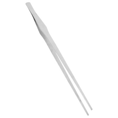 DOITOOL Long Stainless Steel Tweezers for Aquariums, Silver, Rust-Resistant