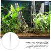DOITOOL Long Stainless Steel Tweezers for Aquariums, Silver, Rust-Resistant view 2