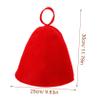 KOMBIUDA Felt Sauna Hat, Thick, Breathable Wool view 2