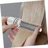 2-Piece Set of Compact Retractable Round Hair Styling Brushes view 2