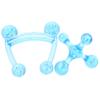 2-Pack Blue PVC Handheld Massage Tools, Portable Back Massagers view 1