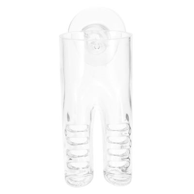 OATIPHO Aquarium Shrimp Feeder with Suction Cup, Transparent Fish Tank Feeding Solution
