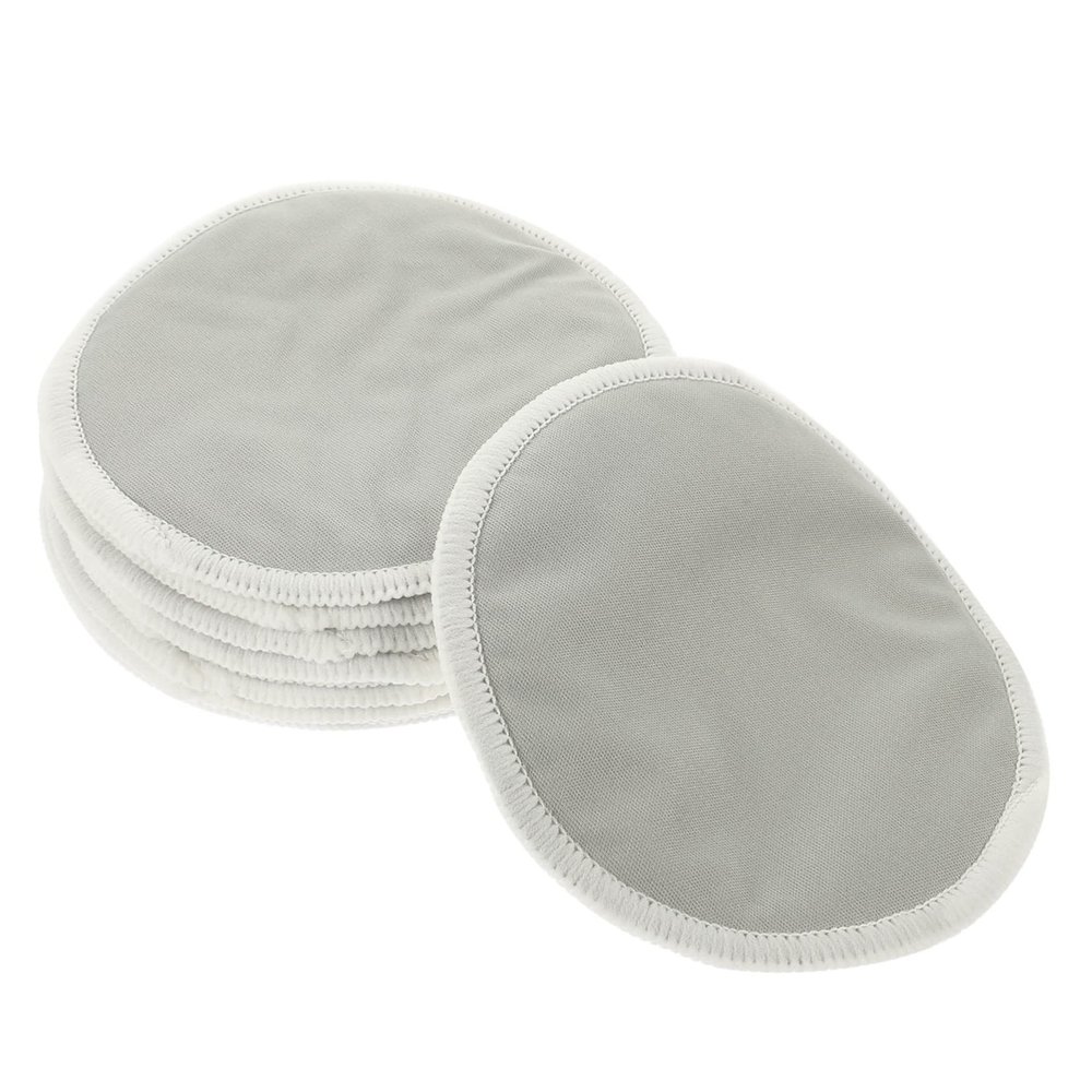 DOITOOL 10-Pack Washable Nursing Pads, Leak-Resistant, Breathable and Comfortable