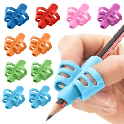 Stylo Writing Aid for Children – Pencil Grips, 10-Piece Angel Set