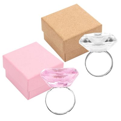 Crystal Pigment Rings with Metal Holder for Tattooing and Microblading