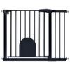 HENGMEI No-Drill Pet Gate, Black, 95–105 cm view 1