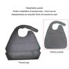 dijiusidy Adult Bib, Waterproof, Soft, Long, Breathable, for Eating and Clothing Protection view 3