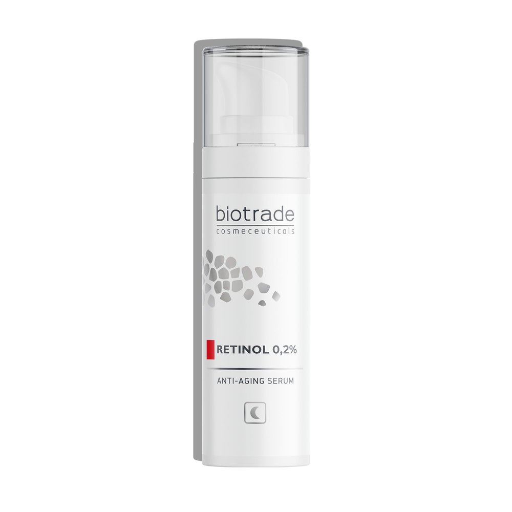 Biotrade Retinol 0.2% Anti-Aging Serum for All Skin Types, 30 ml