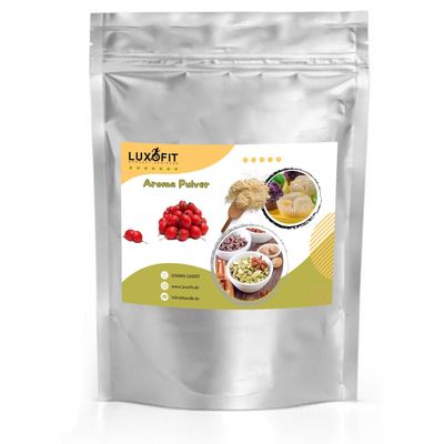 Luxofit Rosehip Flavor Powder, Vegan, GMO-Free, Made in Germany, Water-Soluble, 500 g