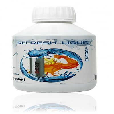 XAXX HC Refresh Liquid ENERGY Concentrate 1:70, 250 ml, Sugar-Free Syrup