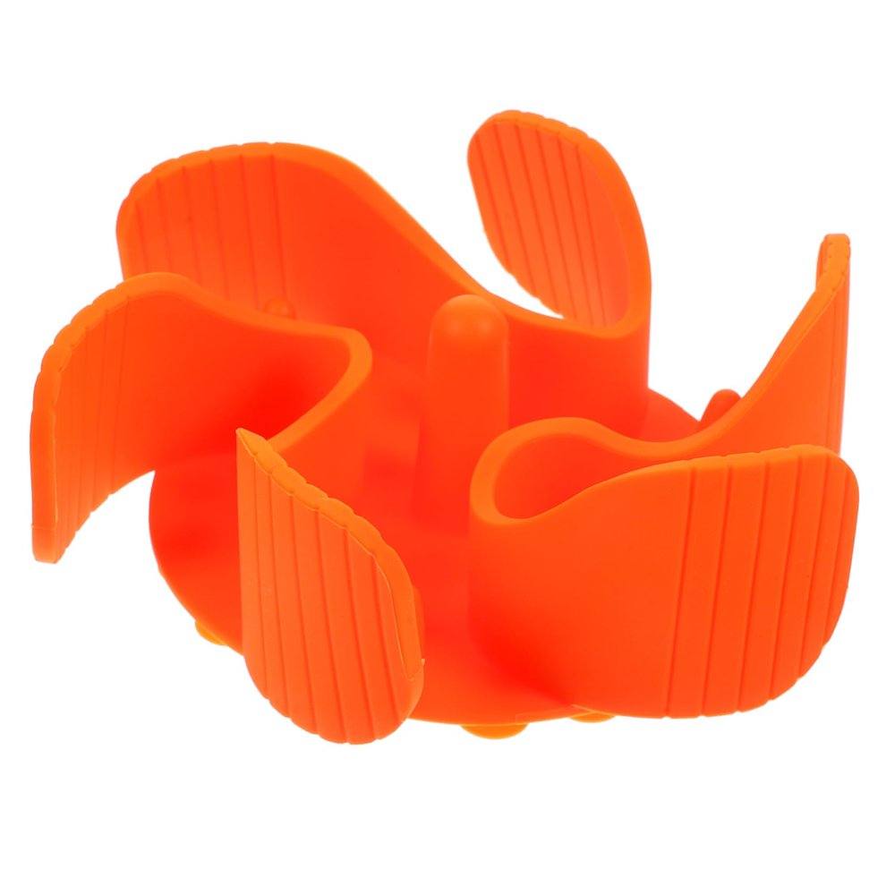 Silicone Slow Feeder Dog Bowl Insert, Orange