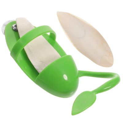 FRCOLOR Bird Feeder with Octopus Bone for Parrots and Birds