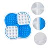 FRCOLOR Slow-Feeder Pet Food Bowl for Dogs and Cats, Non-Slip Food-Grade Silicone view 3
