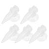 FRCOLOR 5-Piece Aquarium Shrimp Feeding Tubes with Suction Cups view 1