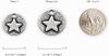 Artistic Handmade Hammered Dog Tag with Deep Personalized Engraving (HISLORDSHIP) view 3