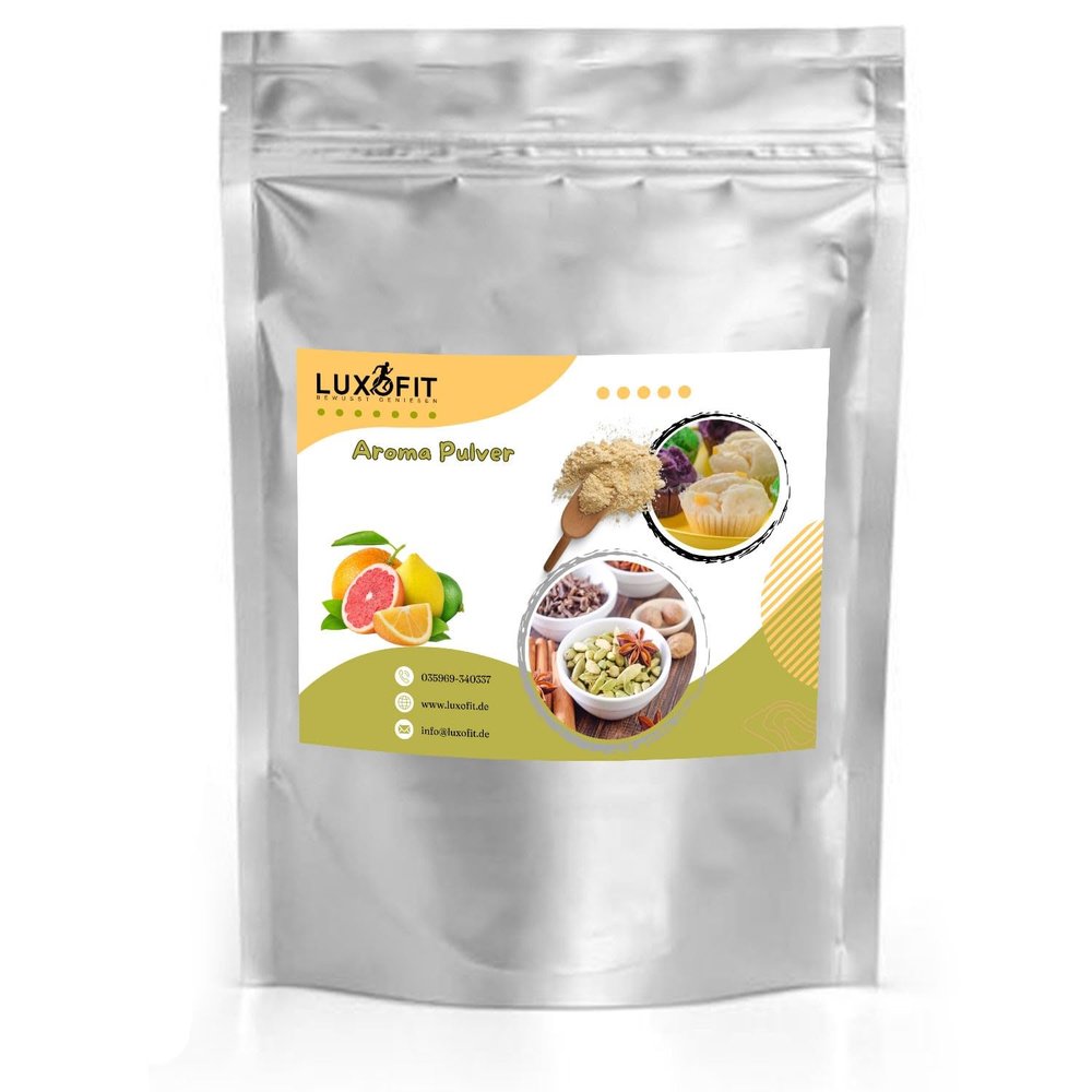 luxofit Citrus Mix Flavor Powder | Food & Beverage Flavoring, Vegan, GMO-Free, Made in Germany (50 g)