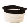 Cabilock Handwoven Cotton Rope Basket for Storage view 1