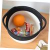 Cabilock Handwoven Cotton Rope Basket for Storage view 2