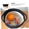 Cabilock Handwoven Cotton Rope Basket for Storage view 3