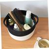 Cabilock Handwoven Cotton Rope Basket for Storage view 4