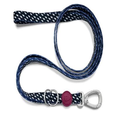Morso Adjustable Dog Leash Recycled Power Flow Black 65-200x2.5 cm 20-80 kg